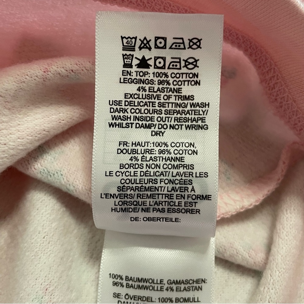 JoJo Maman Bebe Pink Pretty Mouse Collared Sweatshirt NWT - Picture 10 of 11